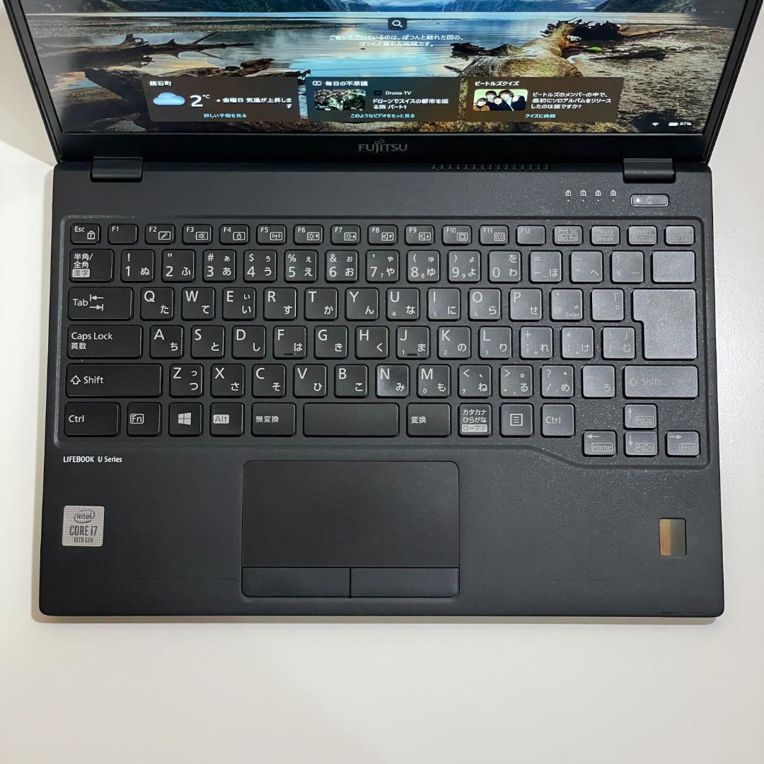 第10世代i7 富士通 U9310 ノートPC メモリ16GB 薄型軽量 SSD