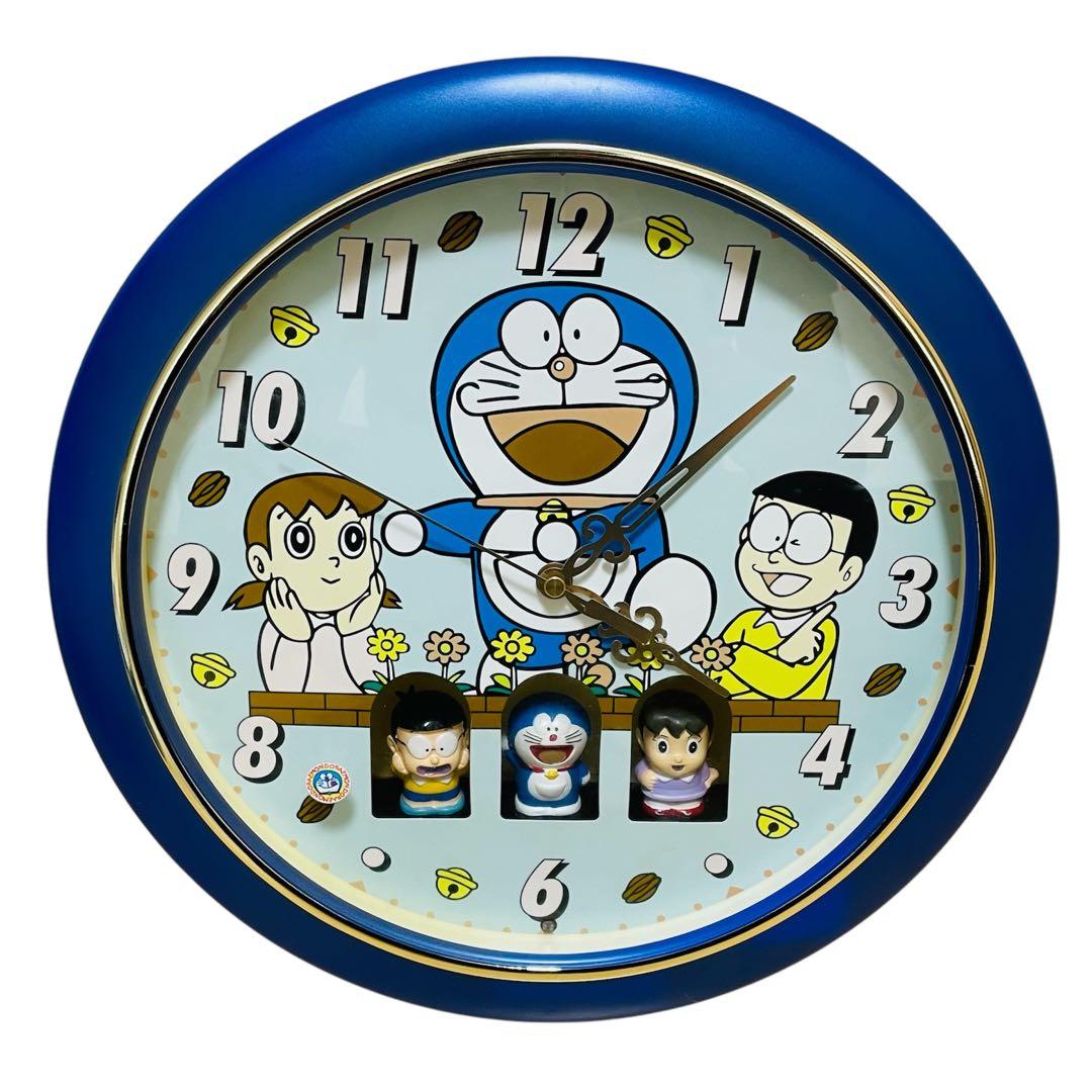 【希少】ドラえもん からくり時計 動作品 レトロ