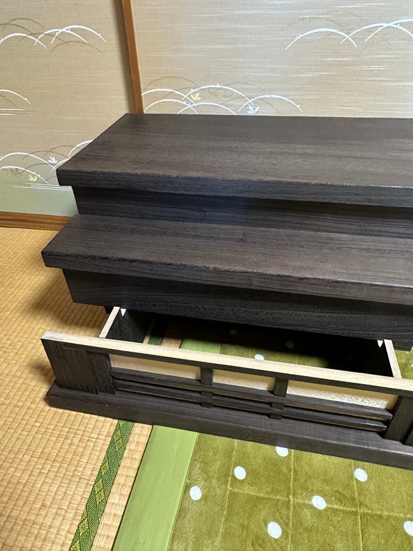 雛人形用三段式 桐箱・道具セット