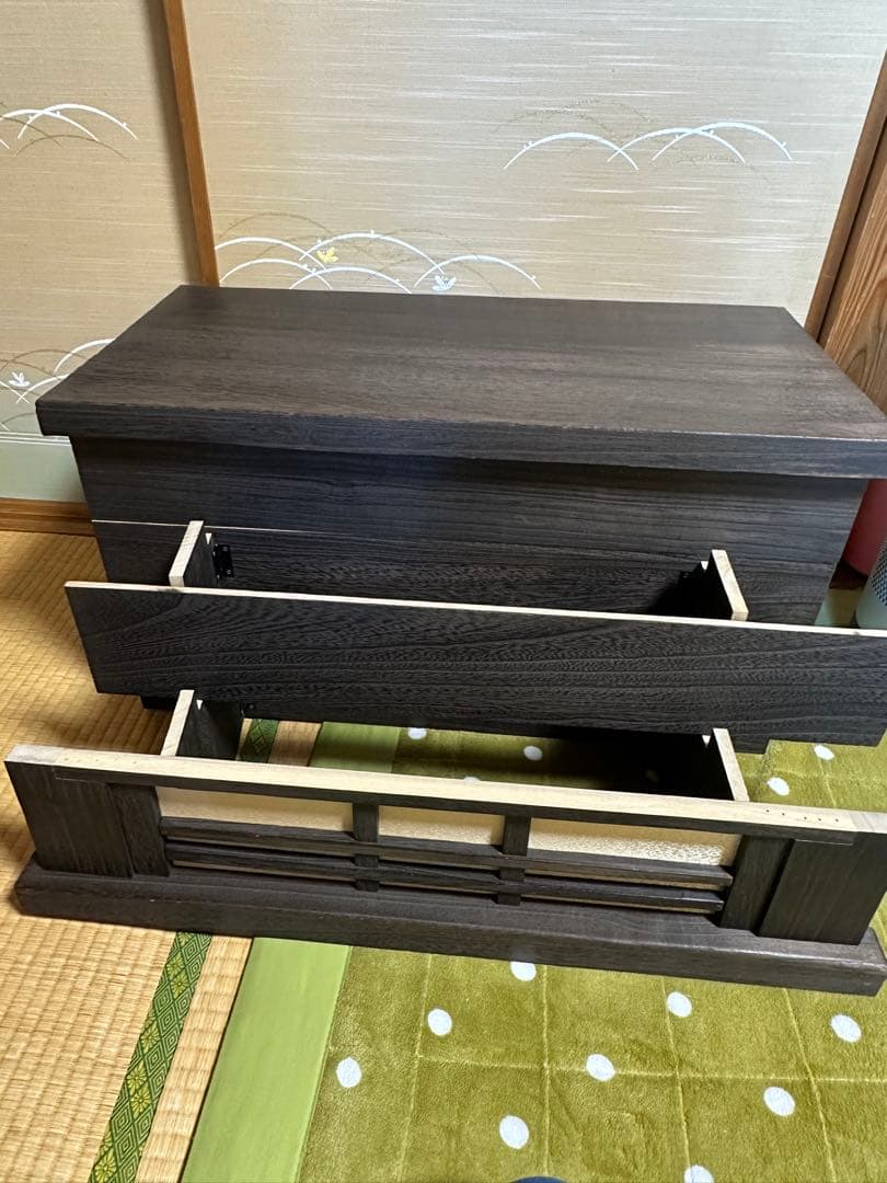 雛人形用三段式 桐箱・道具セット