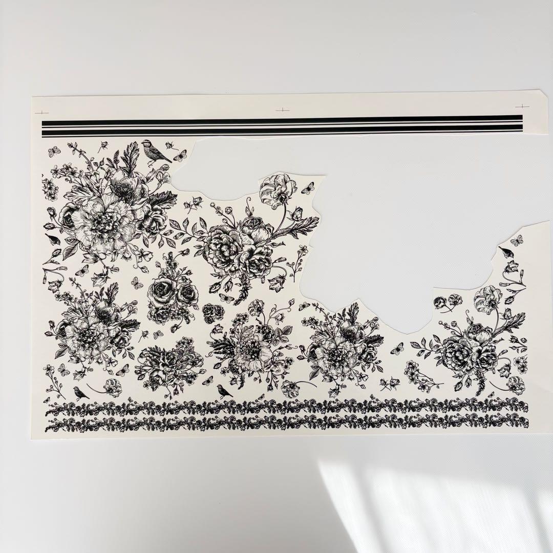 ポーセラーツ 転写紙 8枚 A3