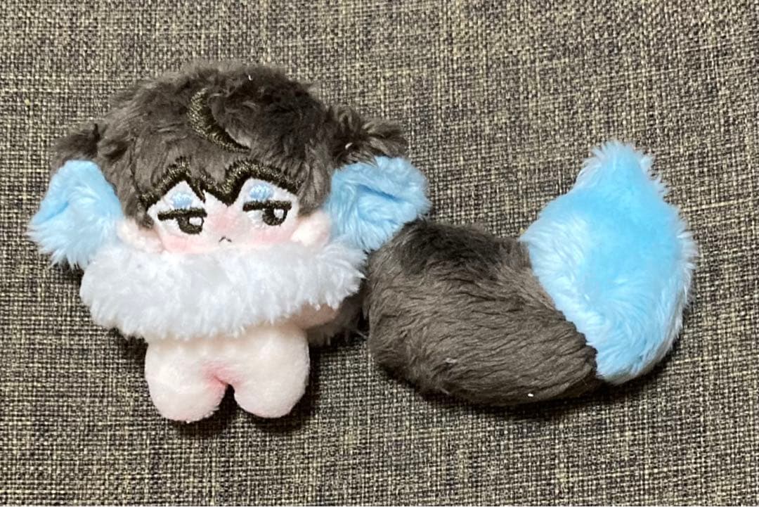 自作ぬいぐるみ・水色の男の子