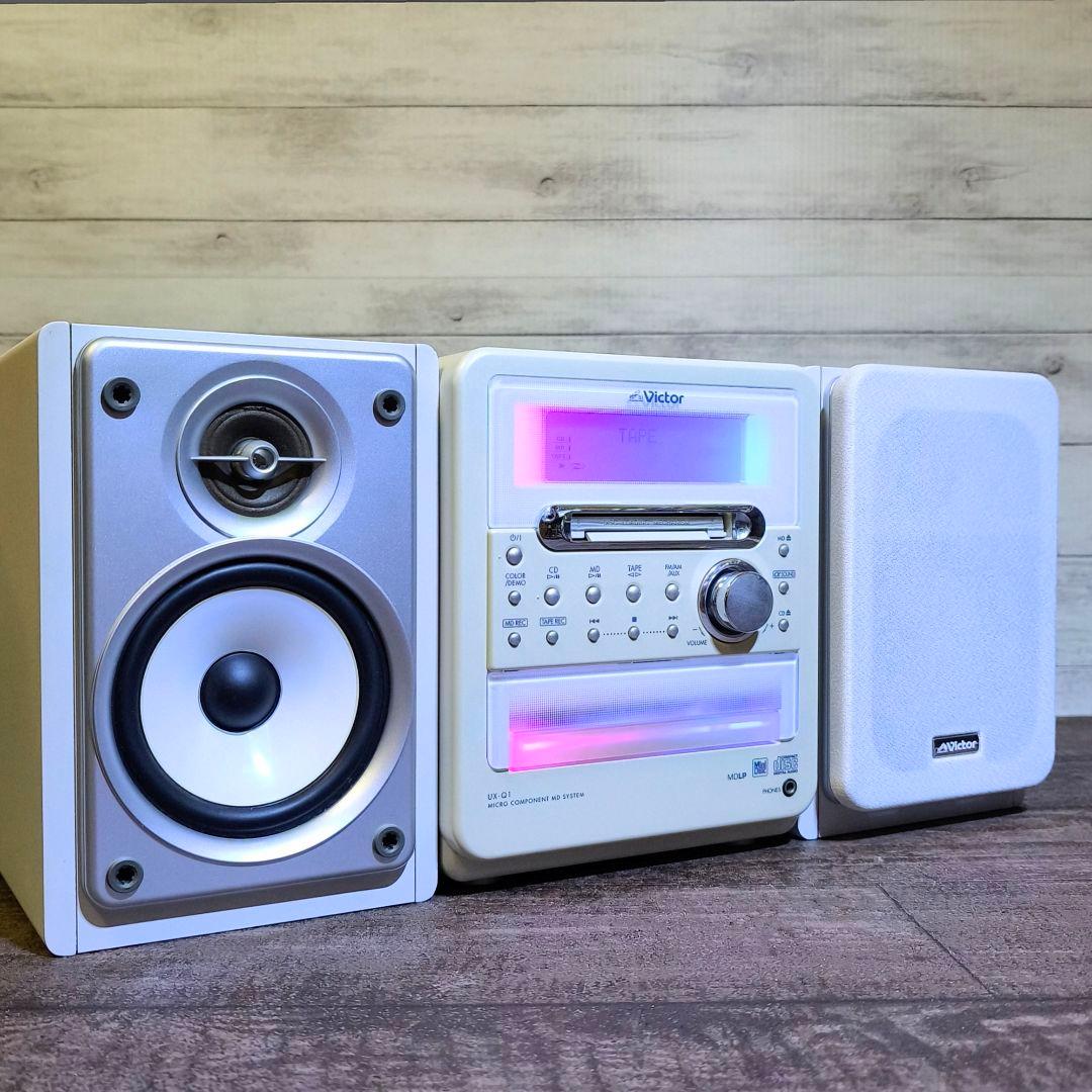 【動作確認済】Victor マイクロコンポーネントMDシステム UX-Q1