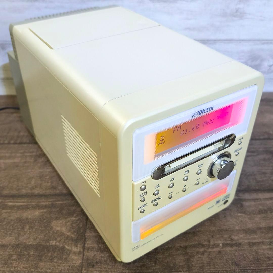 【動作確認済】Victor マイクロコンポーネントMDシステム UX-Q1