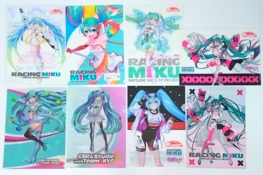 初音ミク レーシングミク 希少 クリアファイル まとめ売り