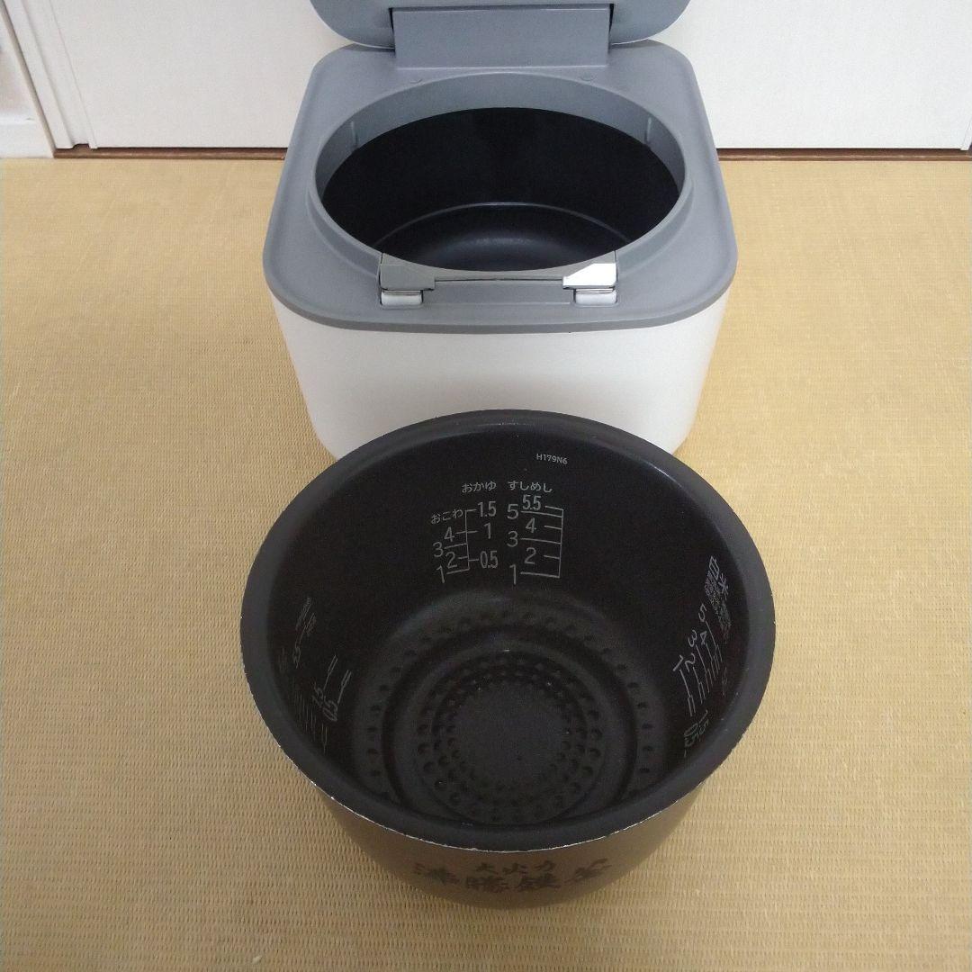 2023年製 日立 RZ-V100FM 炊飯器 5.5合 ホワイト