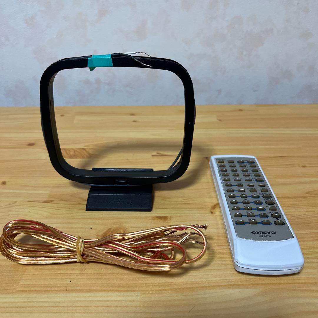 オンキョー CD/MD チューナーアンプ　FR-7GX＋ D-B8 光沢ピアノW