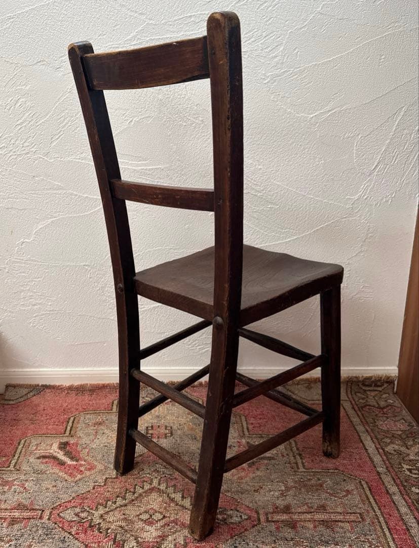 【お値下げ】イギリスアンティーク　チャイルドチェア　アンティークチェア