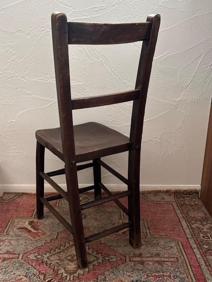 【お値下げ】イギリスアンティーク　チャイルドチェア　アンティークチェア