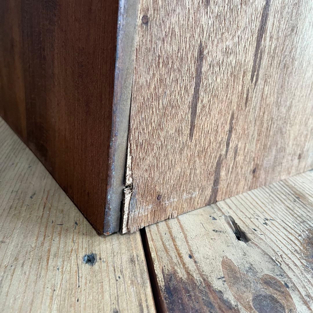 アンティーク チェスト 食器棚 本棚 飾り棚 レトロ z782