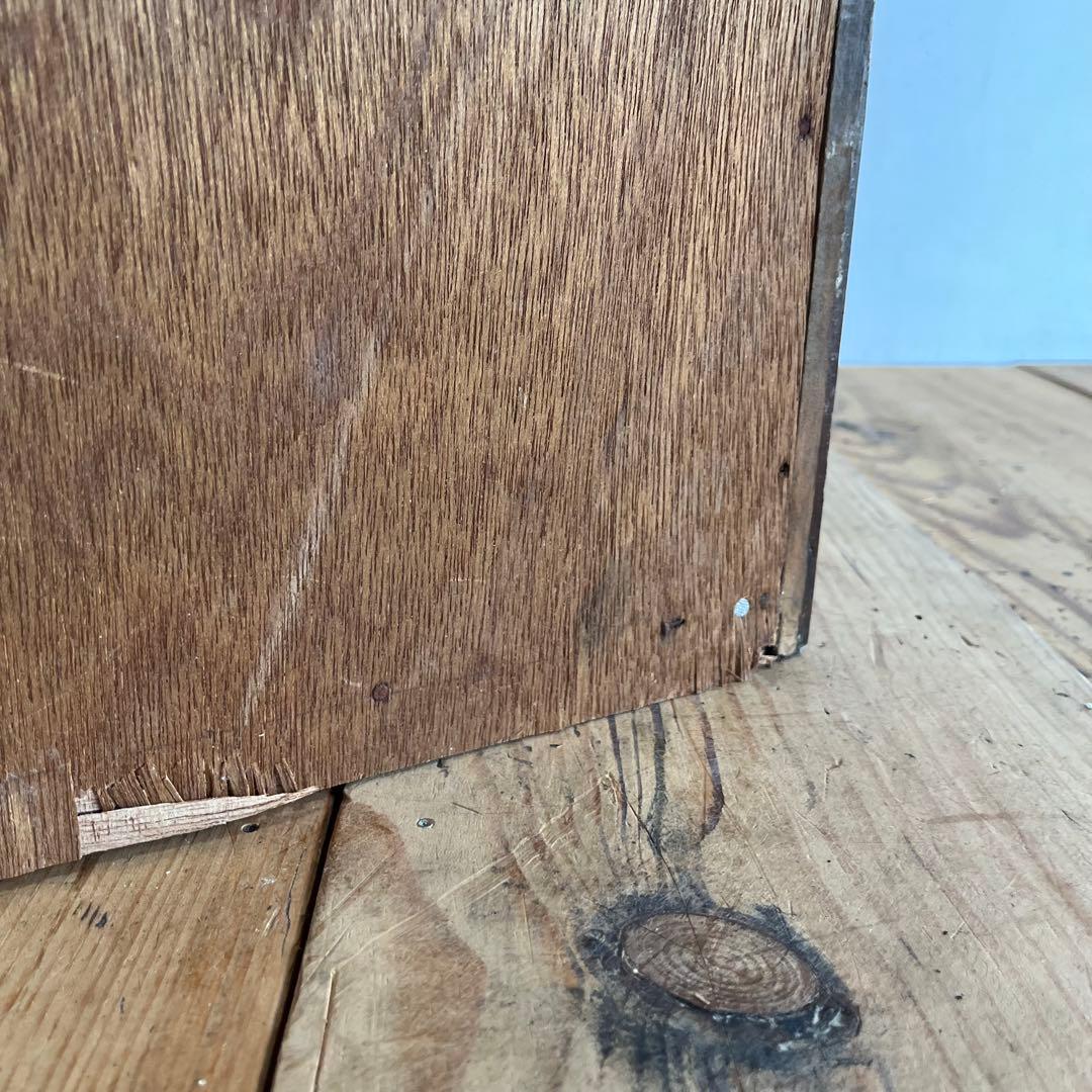 アンティーク チェスト 食器棚 本棚 飾り棚 レトロ z782