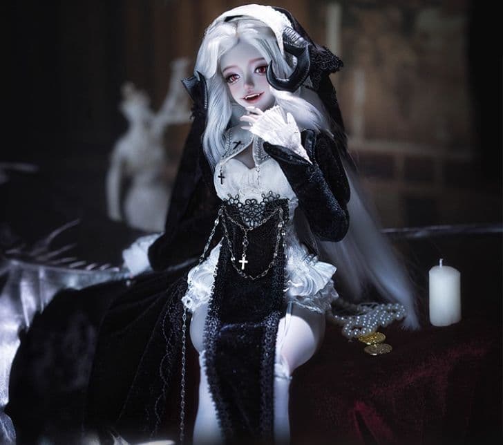 AX516 BJD 1/4 ドール本体 Bellfin 球体関節人形 ハンドメイ