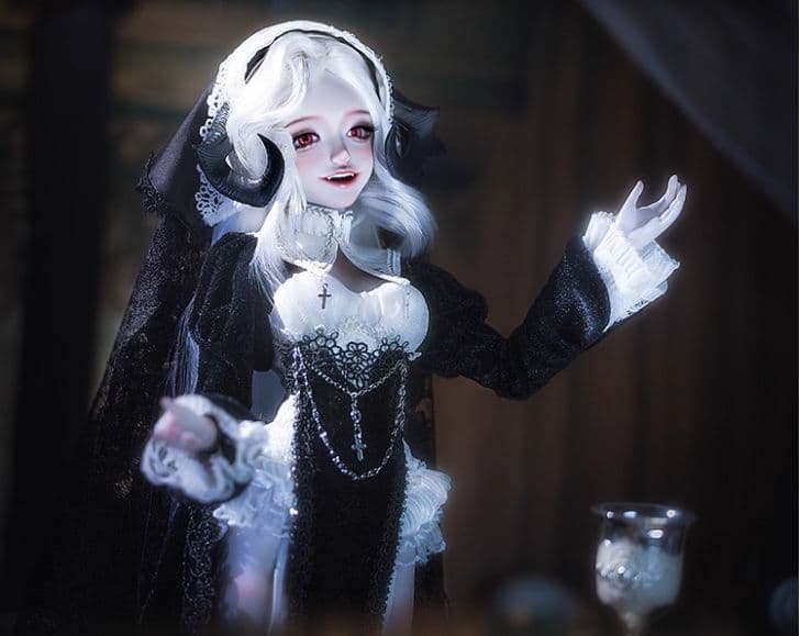 AX516 BJD 1/4 ドール本体 Bellfin 球体関節人形 ハンドメイ