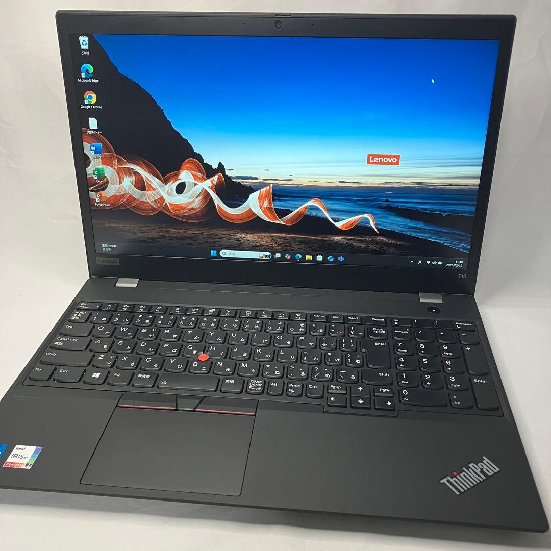 美品 ThinkPad T15 Gen2 i5 16G SSD FHD オフィス