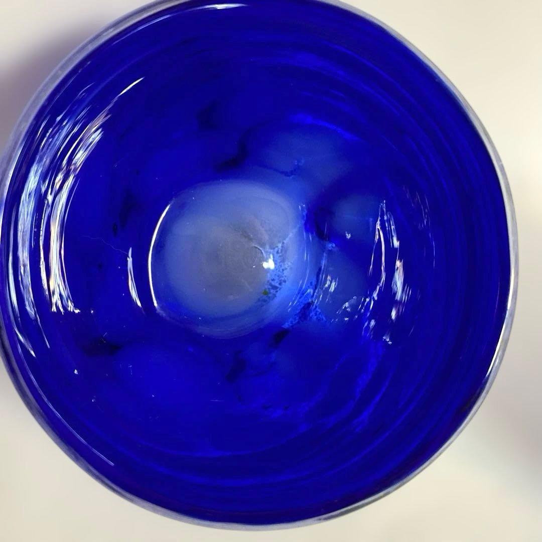 琉球ガラス　Glass Studio 尋 屋我平尋　ぐい呑み小鉢2点セット