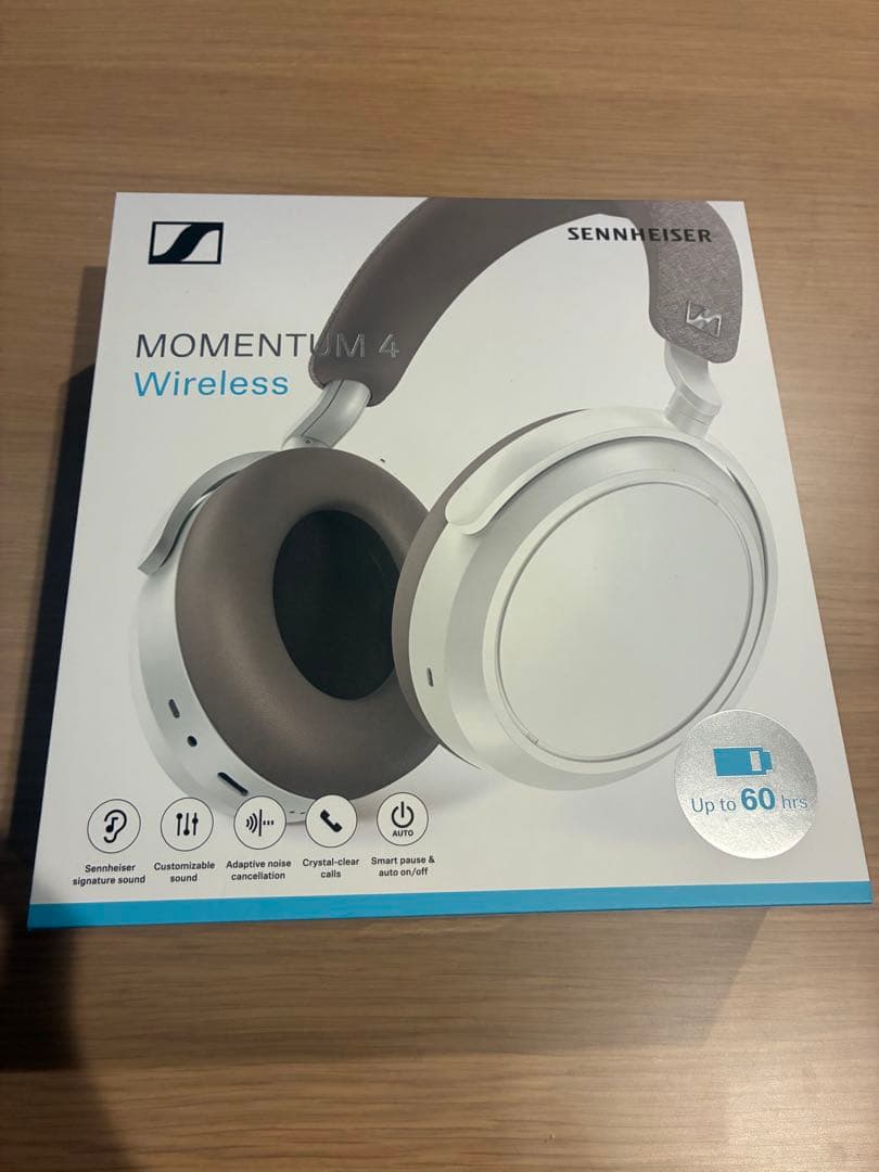 Sennheiser Momentum 4 ワイヤレスヘッドホン　箱付き付属品有