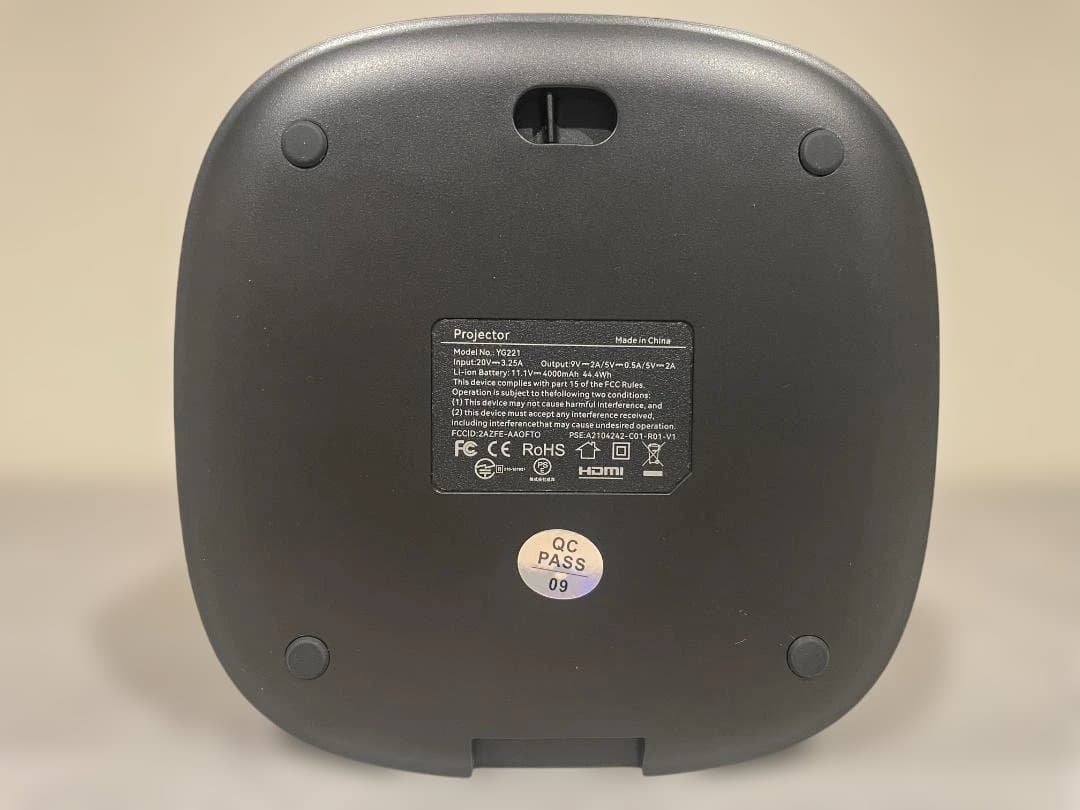 iFanr UX2 1080P WiFi/Bluetooth 小型プロジェクター