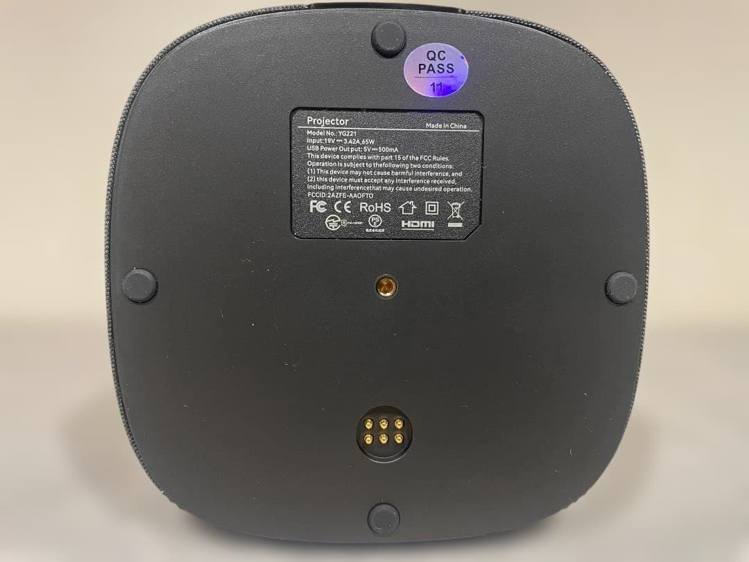 iFanr UX2 1080P WiFi/Bluetooth 小型プロジェクター