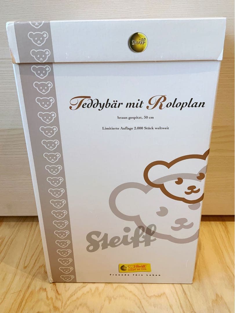 Steiff シュタイフ 限定2000体 テディベア Roloplan 美品