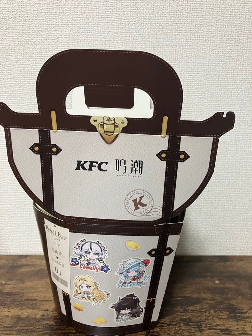 中国限定　鳴潮　KFC ケンタッキー　　　 ノベルティセット