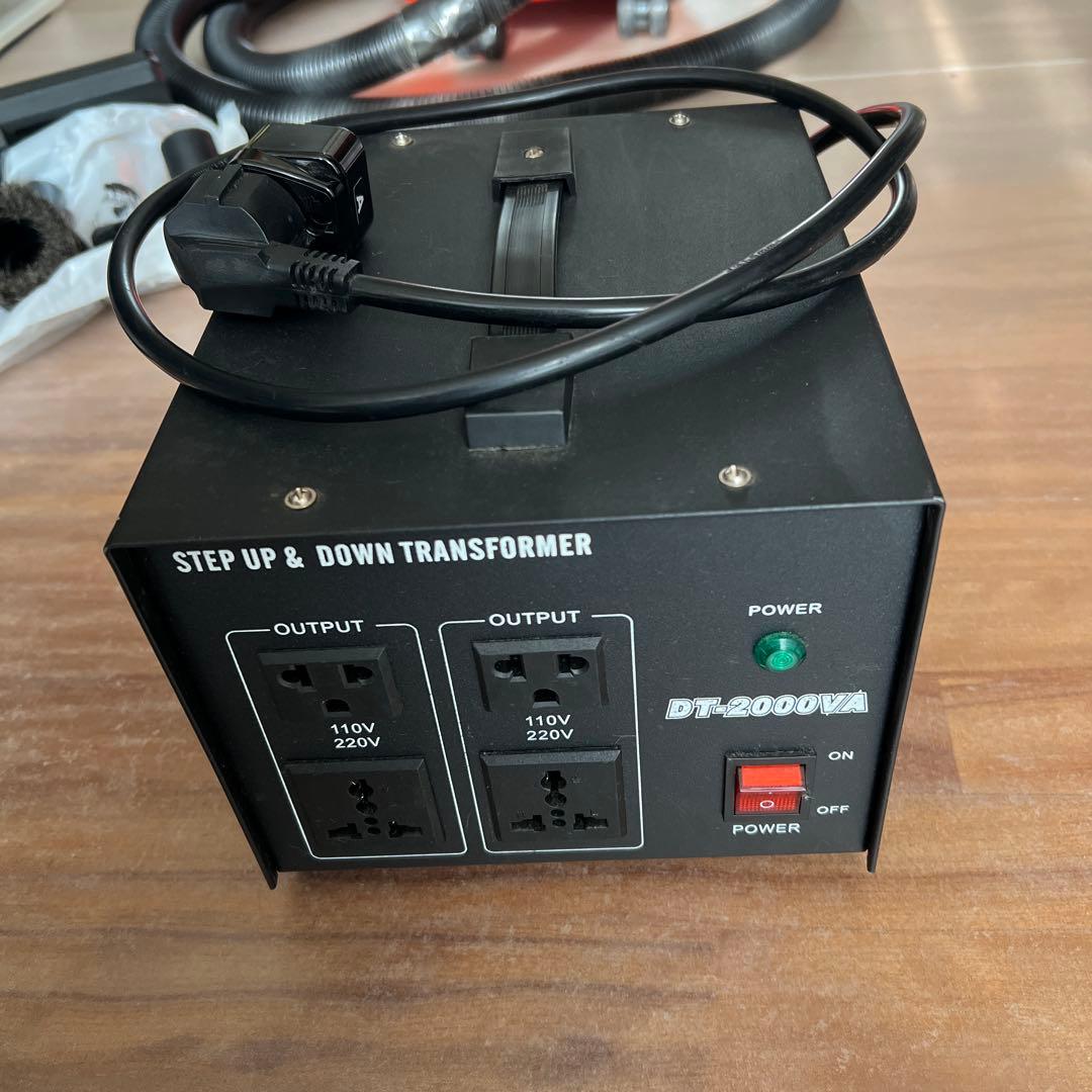 Numatic Henry ヘンリー　掃除機　海外仕様　変圧器セット