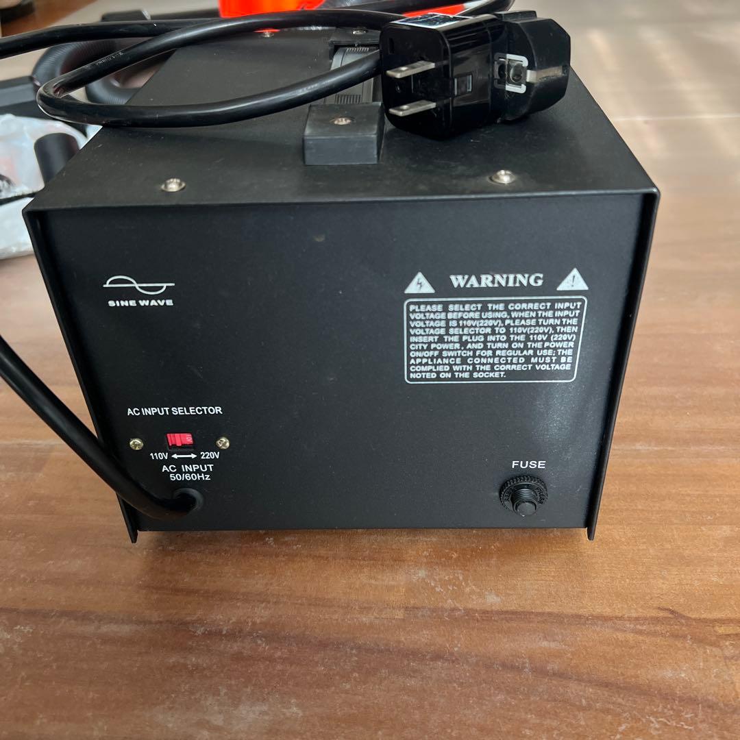 Numatic Henry ヘンリー　掃除機　海外仕様　変圧器セット