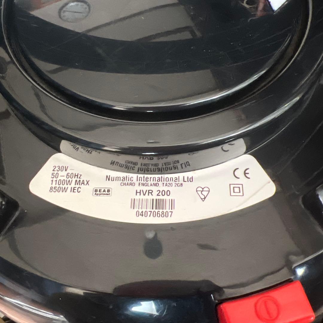 Numatic Henry ヘンリー　掃除機　海外仕様　変圧器セット