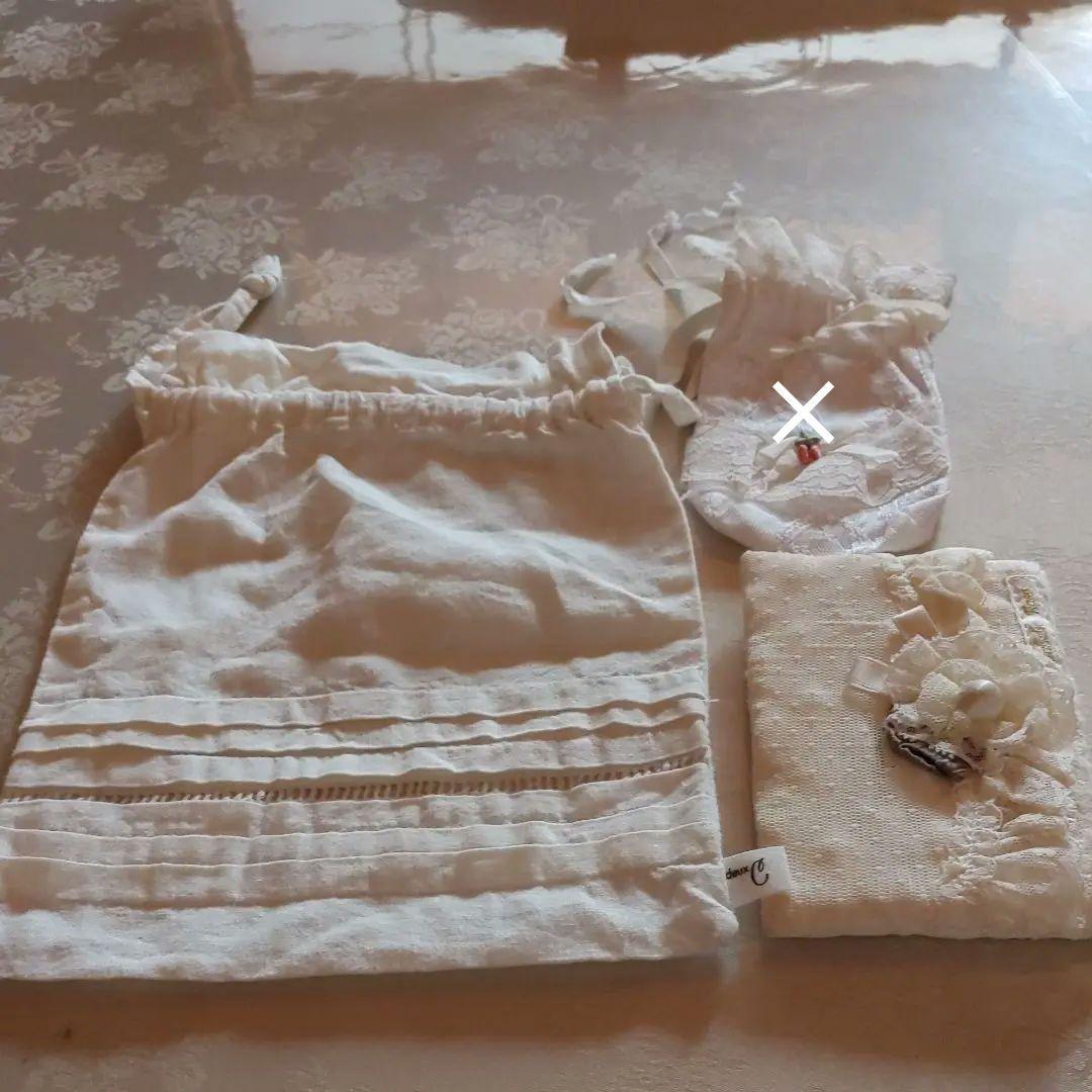 ジャガード織り等　　エプロン、ティッシュカバー等