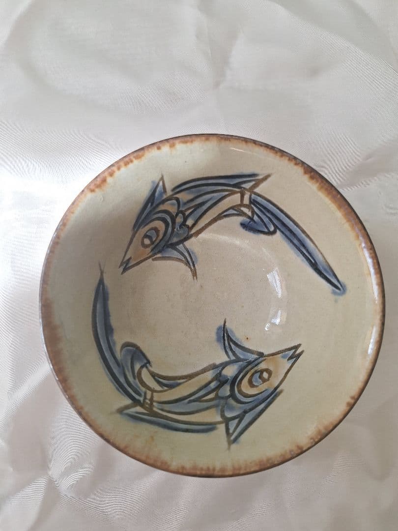 沖縄(やちむん)のお茶碗四個セット