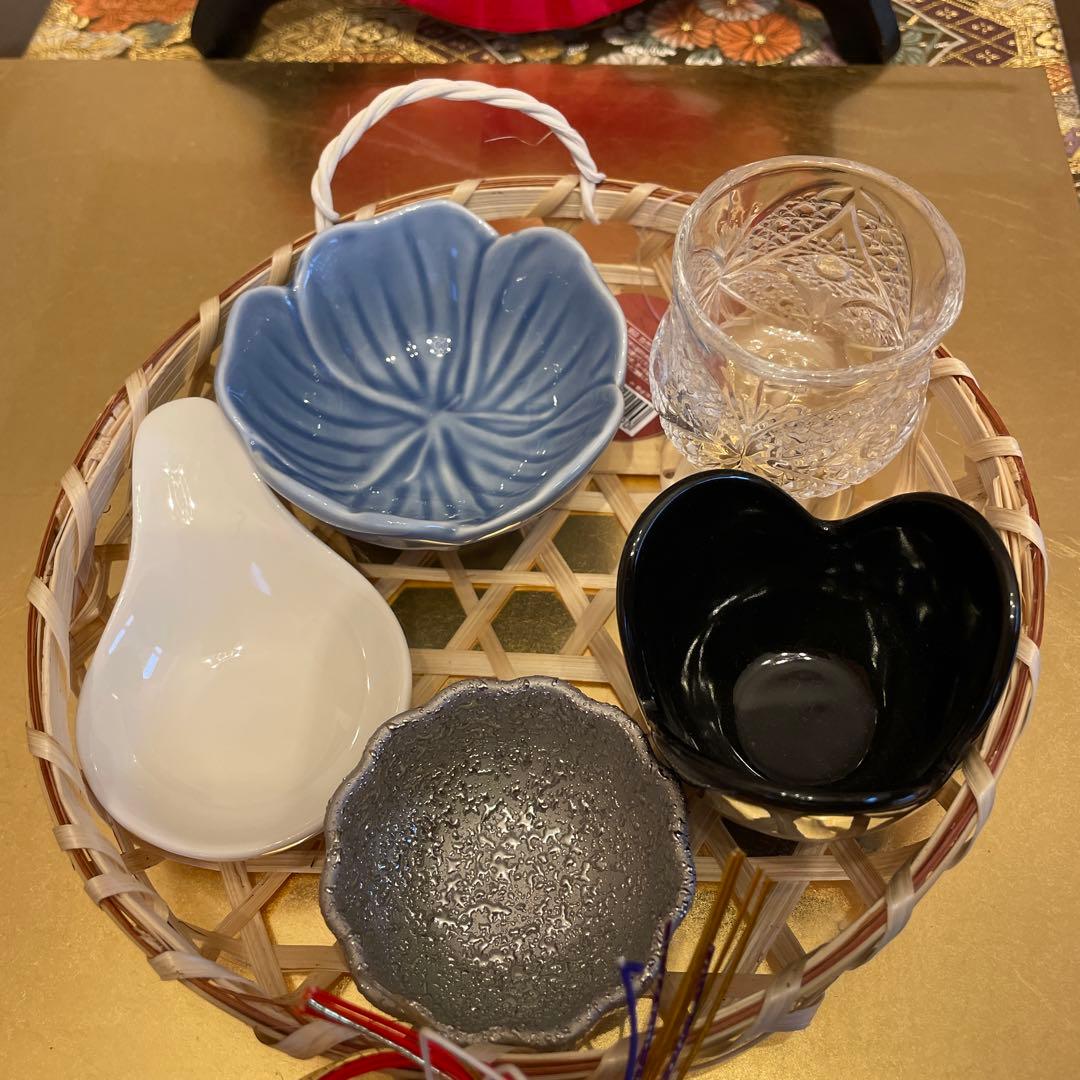 新品　お正月　プチ懐石　和様食器セット　豆小鉢　他　お二人様膳　計28点