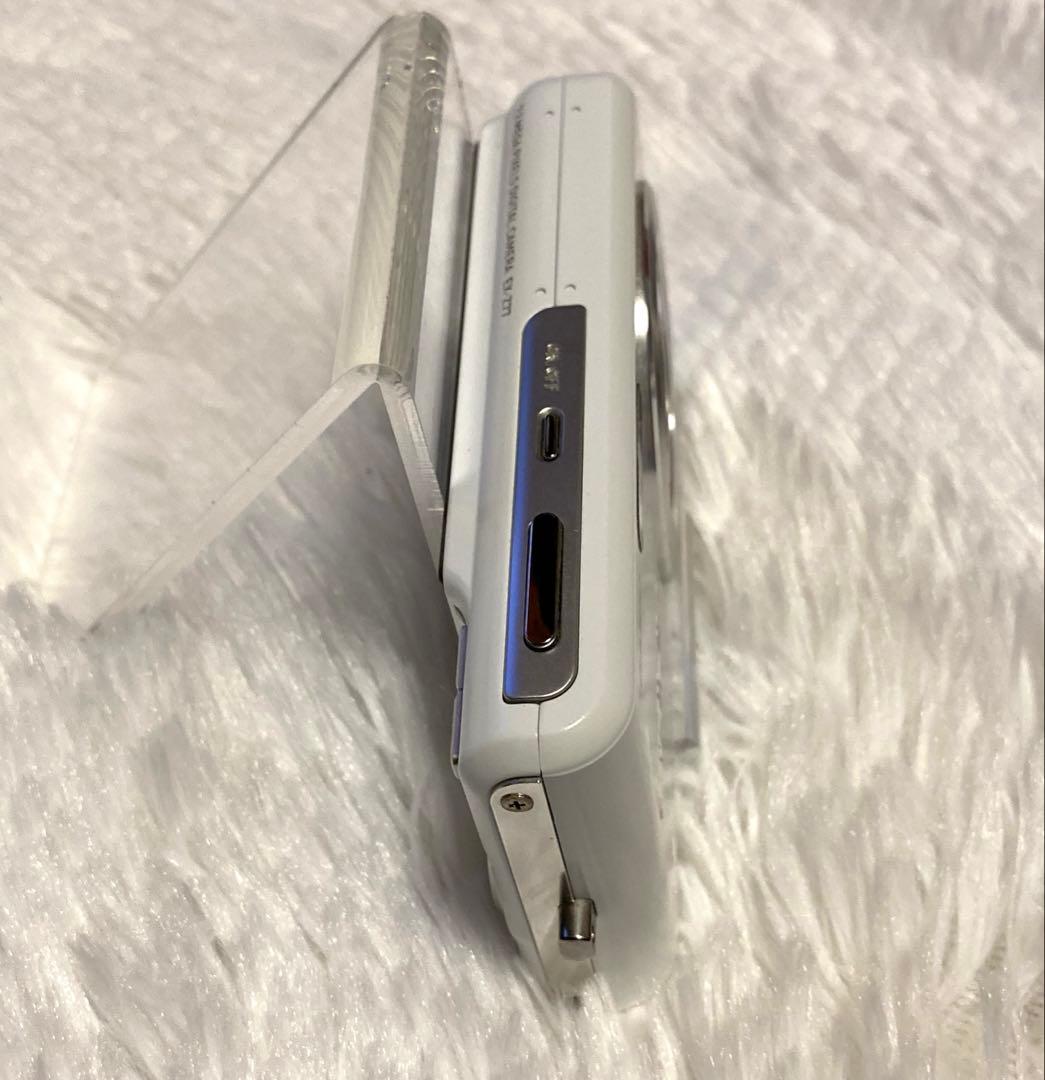 【美品】CASIO EXILIM EX-Z77 デジタルカメラ ホワイト 白