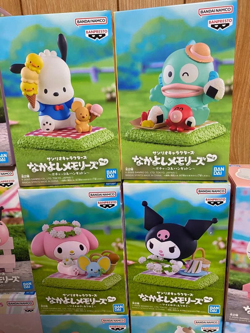 サンリオ なかよしメモリーズ フィギュアセット