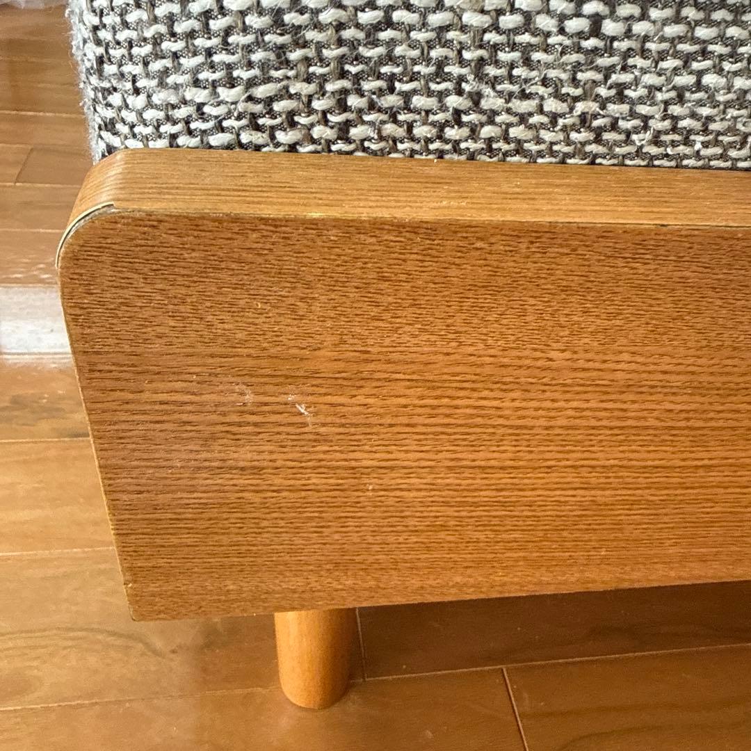 【送料込み】unicoアルベロ ソファ 3人掛け　チーク