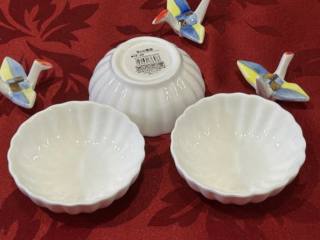 3名様　お晩酌　おもてなしセット　金箔ひょうたん盆付き　鶴や打出の小槌　未使用