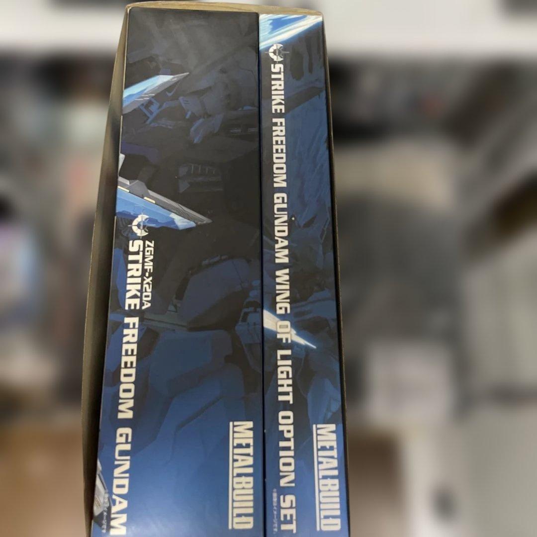し*あ様 メタルビルド ストライクフリーダムガンダム+光の翼セット　開封品