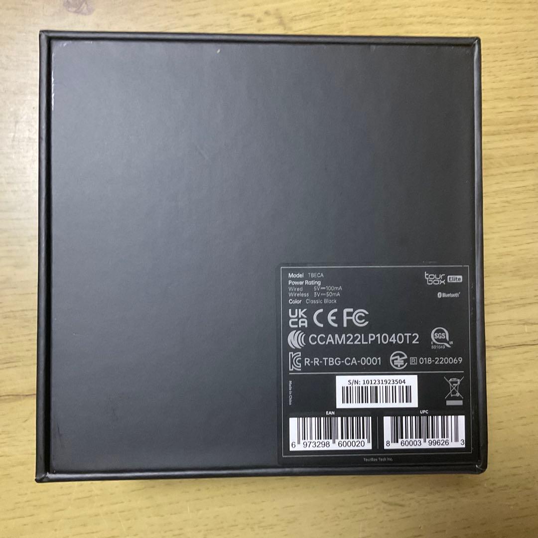 TourBox Elite TBECA 動作確認済 箱・冊子付 中古品