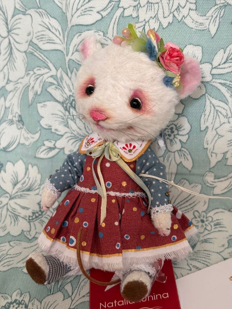 ロシア作家　ねずみちゃん　テディベア作家　アーティストベア