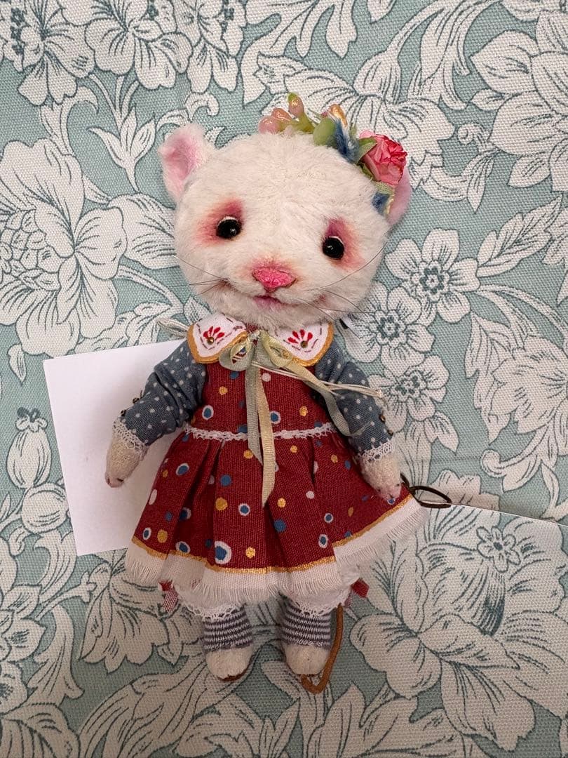 ロシア作家　ねずみちゃん　テディベア作家　アーティストベア