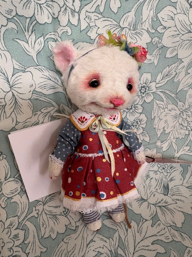 ロシア作家　ねずみちゃん　テディベア作家　アーティストベア