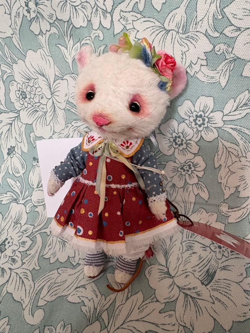 ロシア作家　ねずみちゃん　テディベア作家　アーティストベア