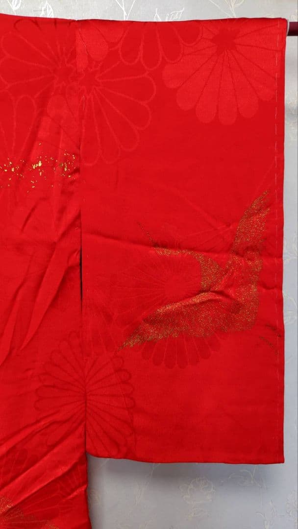 RK406アンティーク子供着物着丈93センチ裄丈40センチ3歳前後用綺麗美品正絹