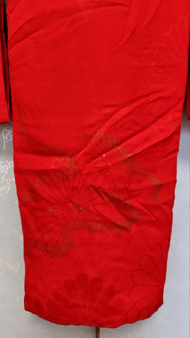 RK406アンティーク子供着物着丈93センチ裄丈40センチ3歳前後用綺麗美品正絹