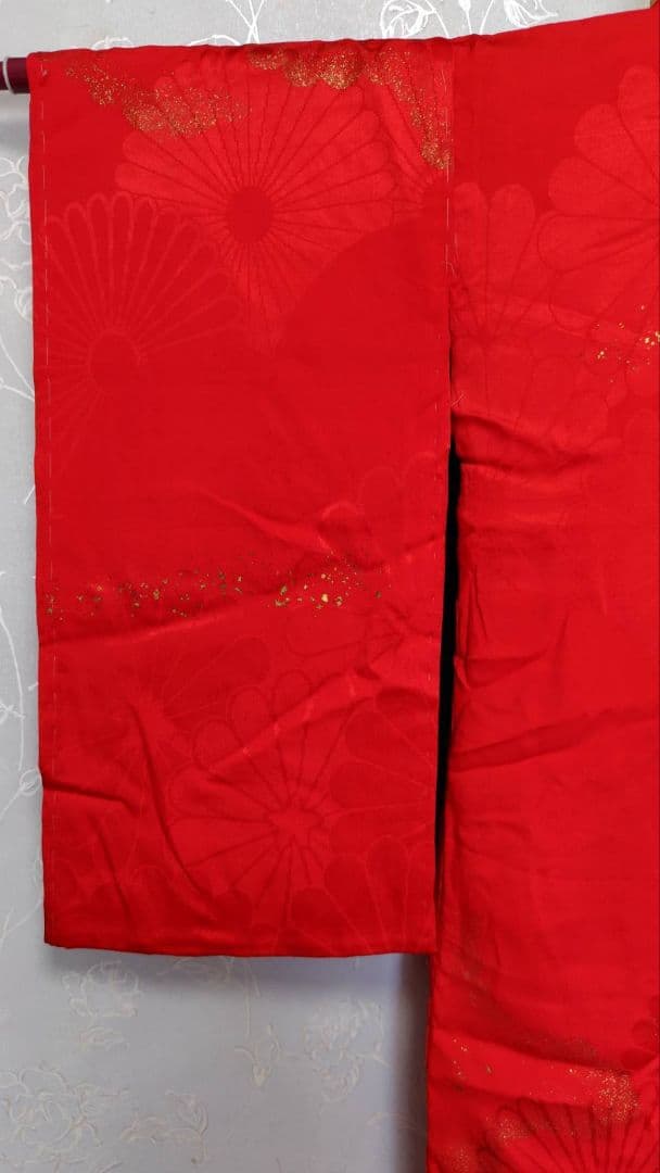 RK406アンティーク子供着物着丈93センチ裄丈40センチ3歳前後用綺麗美品正絹