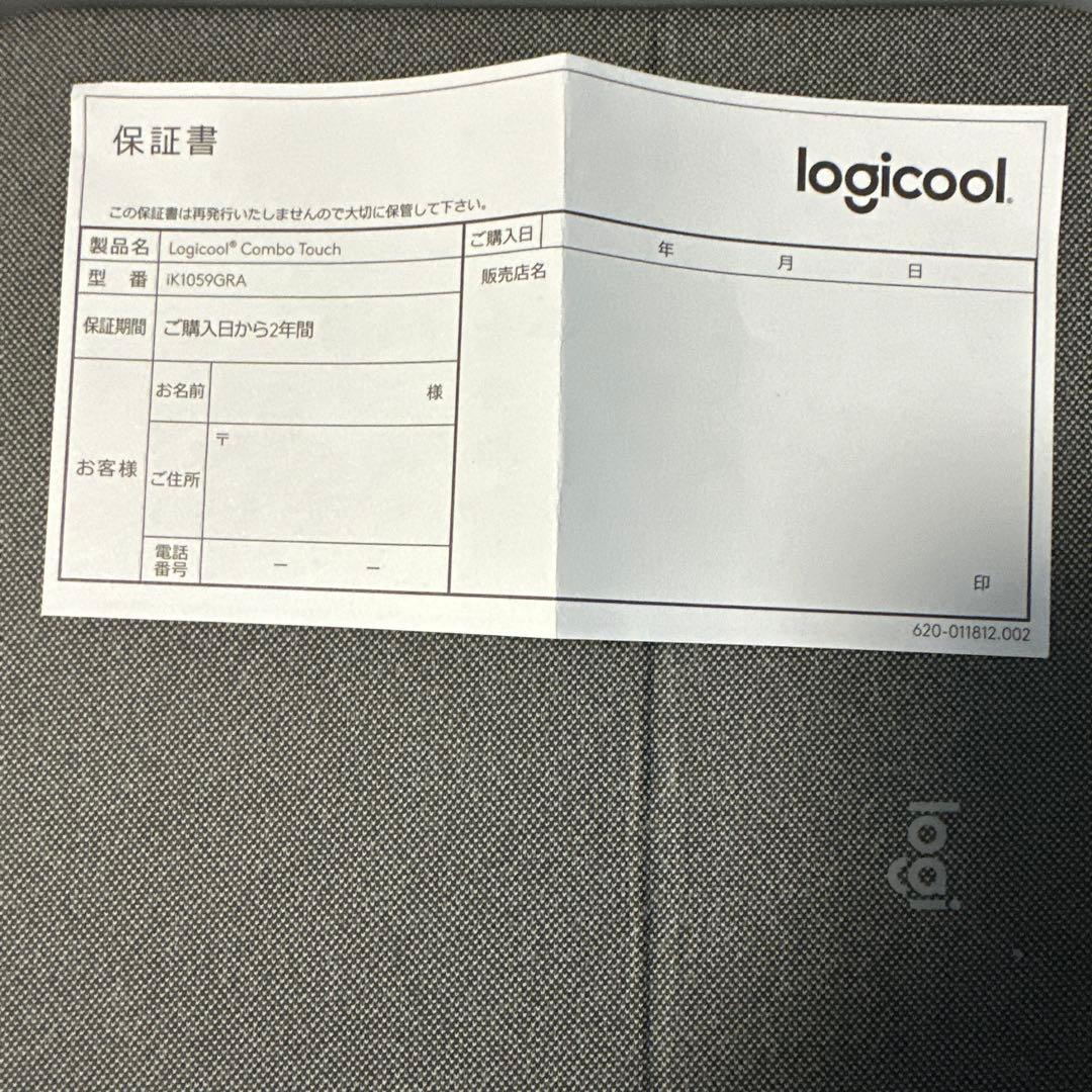 Logicool Combo Touch for iPad第10世代