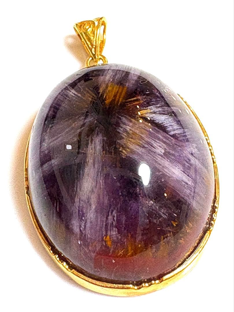 希少高級天然石　オーラライト23 ペンダント　放射状エネルギー全開