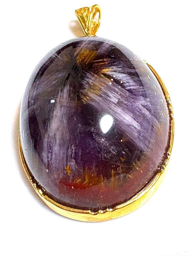 希少高級天然石　オーラライト23 ペンダント　放射状エネルギー全開