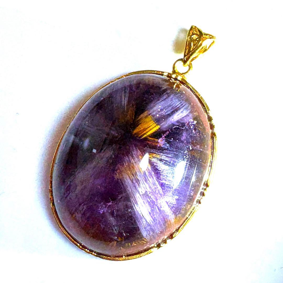 希少高級天然石　オーラライト23 ペンダント　放射状エネルギー全開