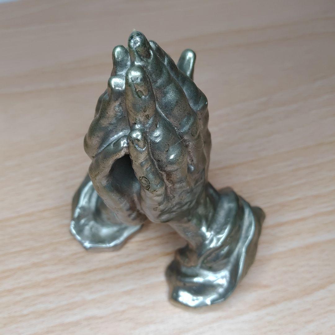 祈りの手 プレイハンド インテリア置物 アンティーク調