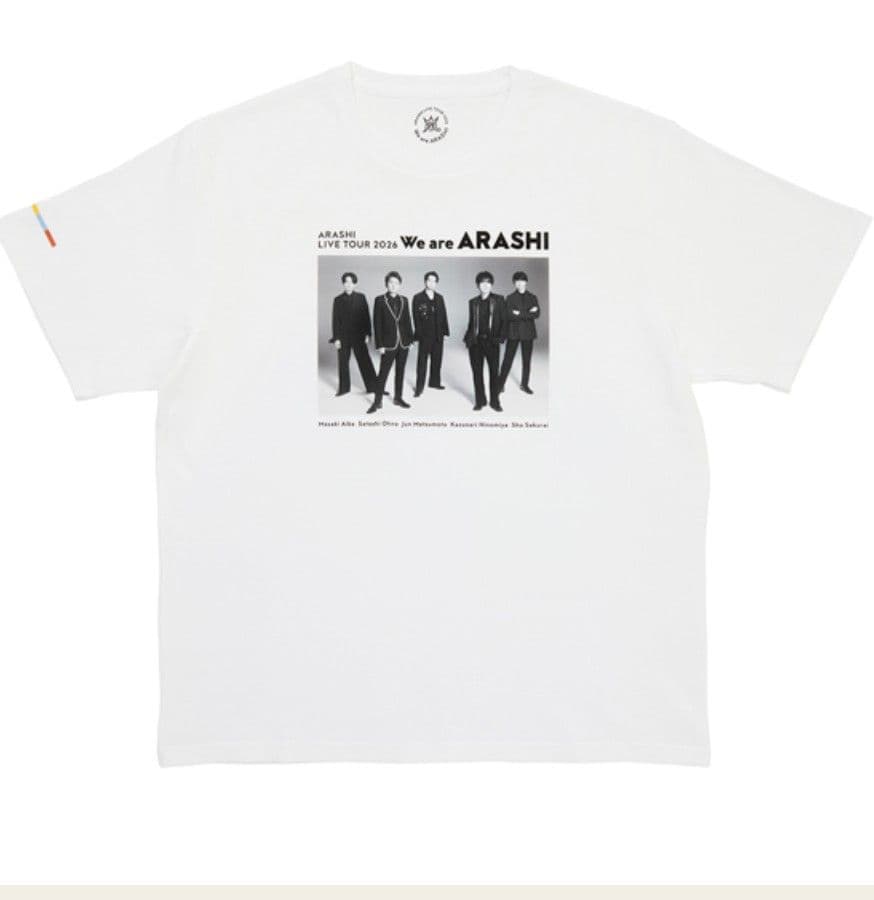 嵐 We are ARASHI 2026 ショッピングバッグ&ライブTシャツ