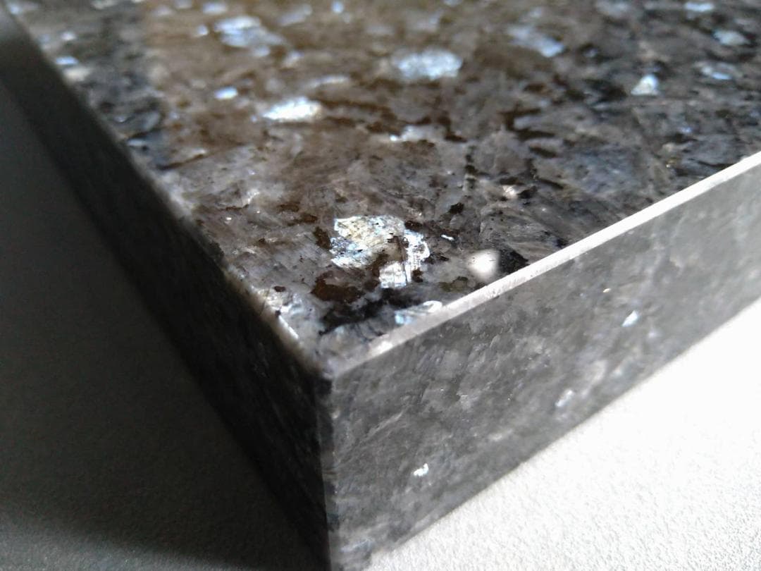 最高級　天然御影石【ブルーパール】オーディオボード●230×180×40　2枚●